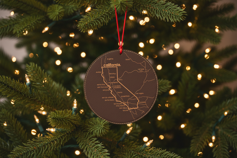 State Map Ornament