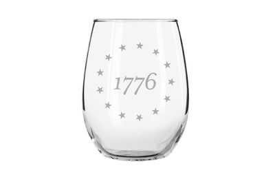 1776 Heritage Stemless Wine Glass