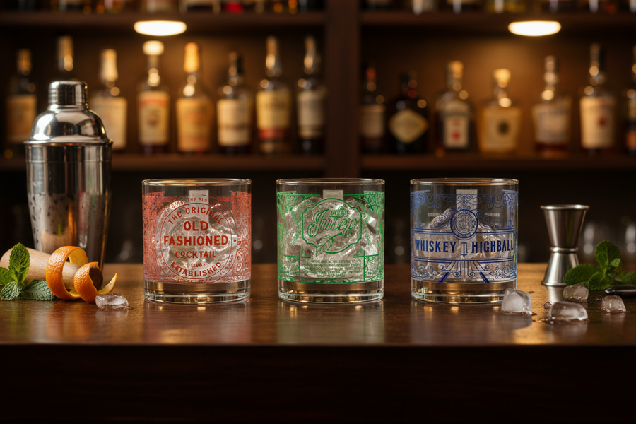 History of American Cocktails - Rocks Glasses