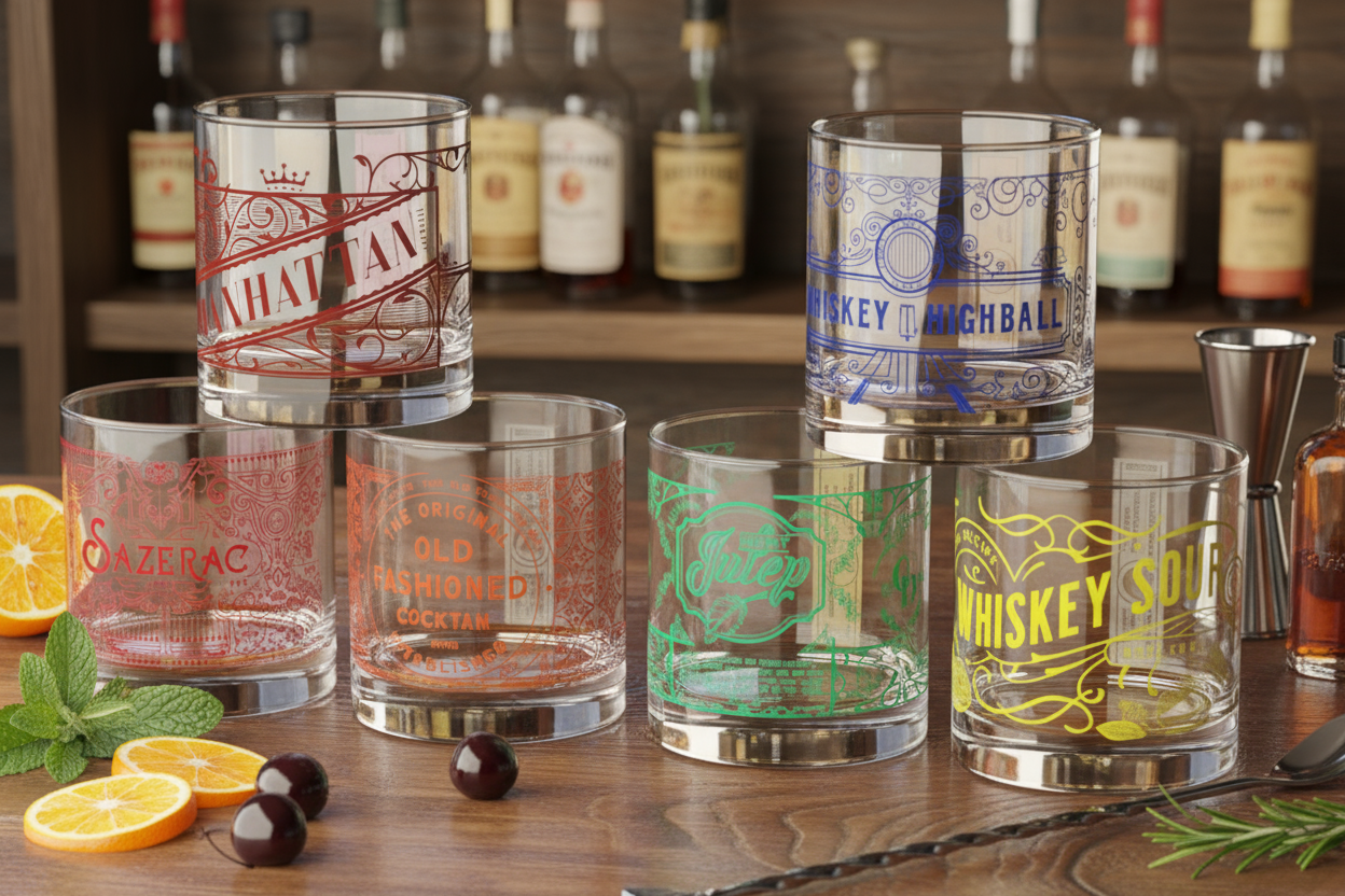 History of American Cocktails - Rocks Glasses