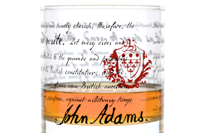 John Adams - Founding Fathers Whiskey Glasses