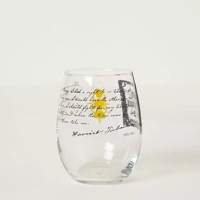 Historic Women Who Dared - Stemless Wine Glasses