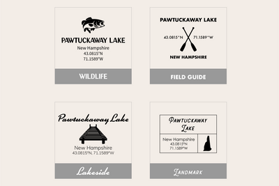 Lake Life Stemless Wine Glass