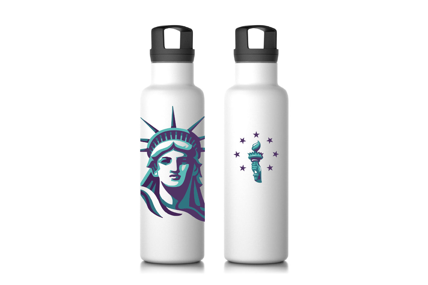 Patriotic 21 oz Insulated Hydration Bottle