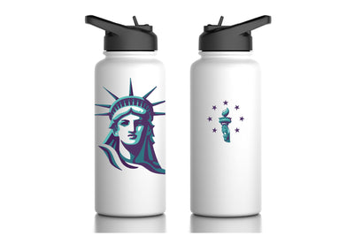 Patriotic 32 oz Insulated Hydration Bottle