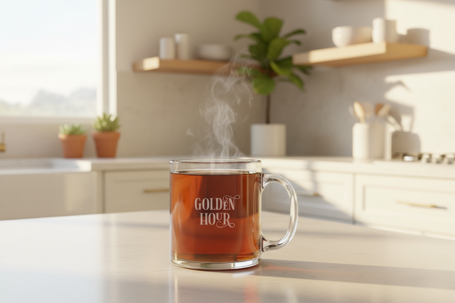 Local Lingo Glass Coffee Mug