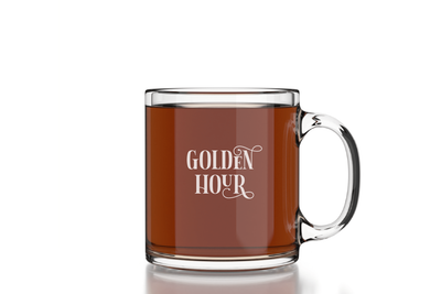 Local Lingo Glass Coffee Mug