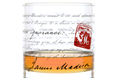 James Madison - Founding Fathers Whiskey Glasses