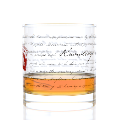 James Madison - Founding Fathers Whiskey Glasses