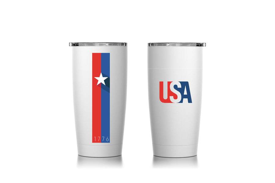 Patriotic 20oz Insulated Pint Tumbler