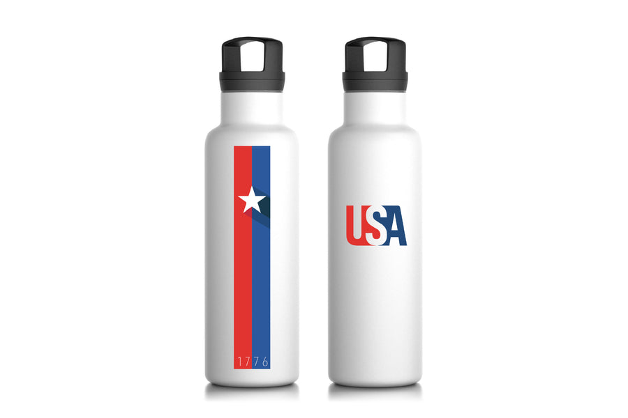 Patriotic 21 oz Insulated Hydration Bottle