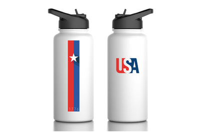 Patriotic 32 oz Insulated Hydration Bottle