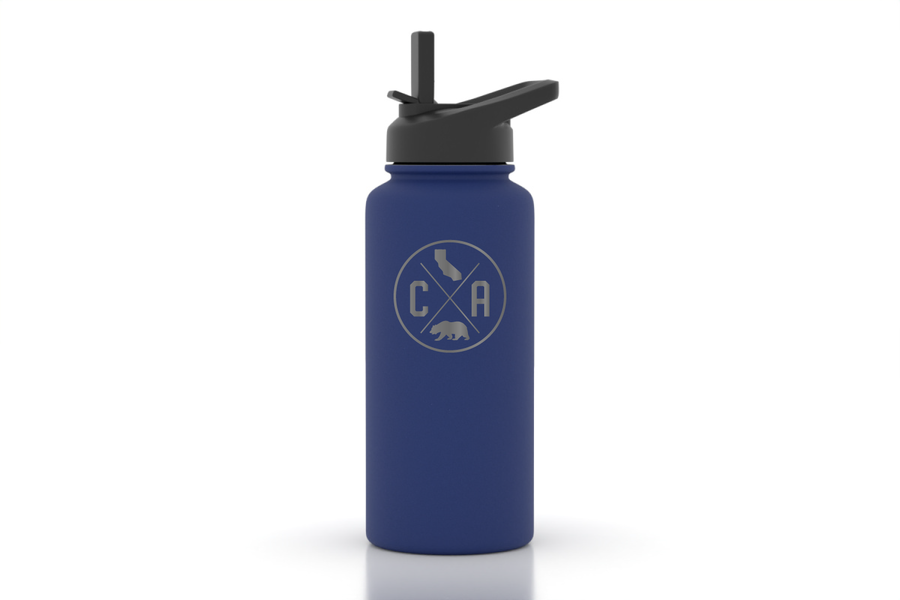 State Emblem 32 oz Insulated Bottle