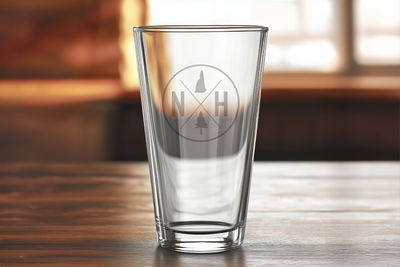 State Emblem Pint Glass