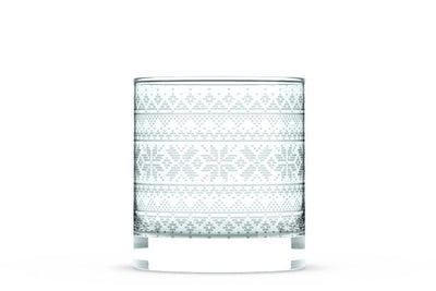 Cross Sweater Rocks Glass
