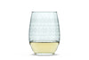Cross Sweater Stemless Wine Glass