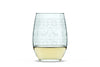 Reindeer Sweater Stemless Wine Glass