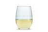 Snowflake Sweater Stemless Wine Glass