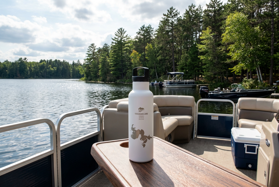 Lake Life 21 oz Insulated Hydration Bottle