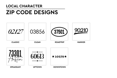 Zip Code/Area Code Glass Coffee Mug