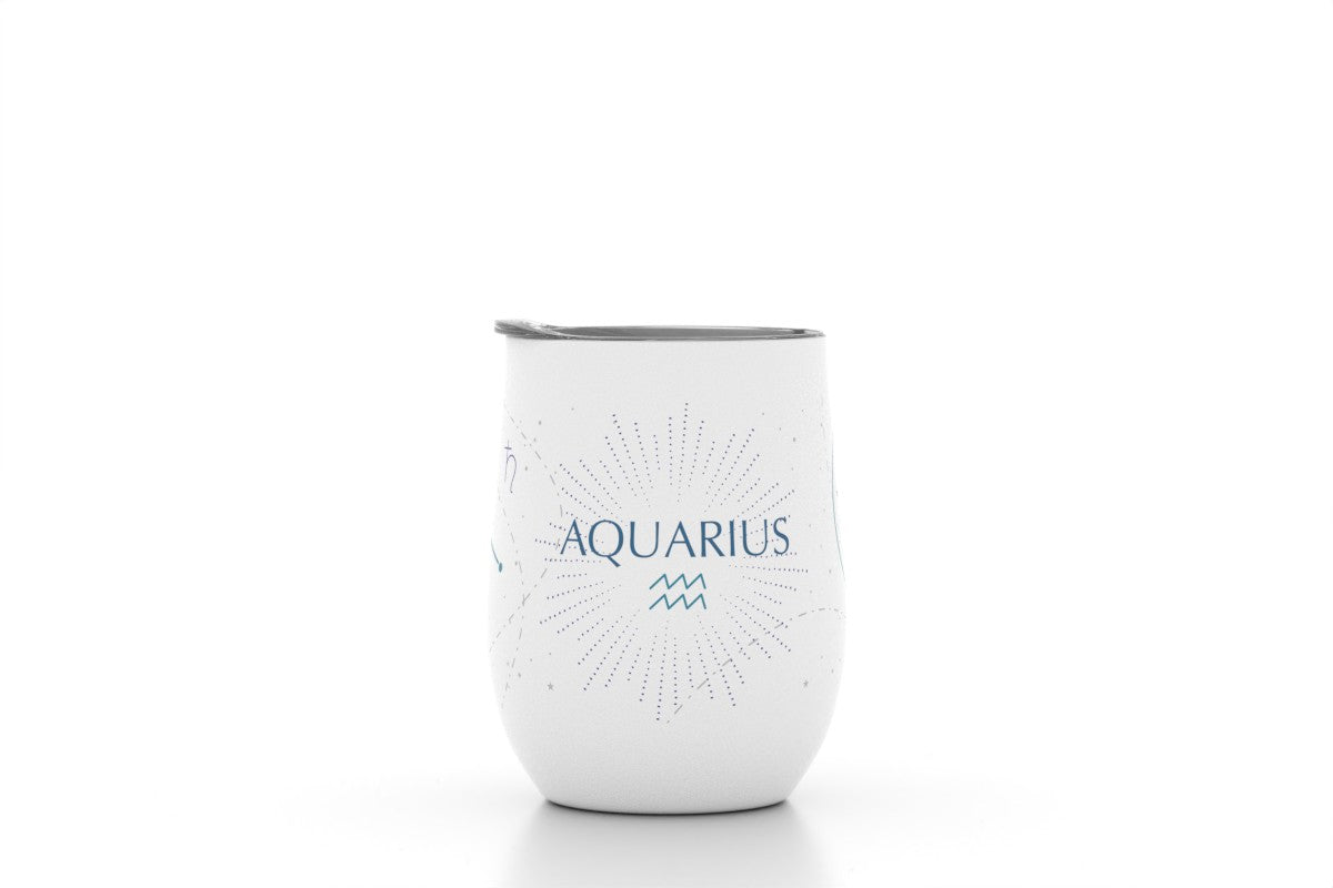 Zodiac 12 oz Insulated Wine Tumbler