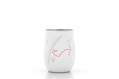 Zodiac 12 oz Insulated Wine Tumbler