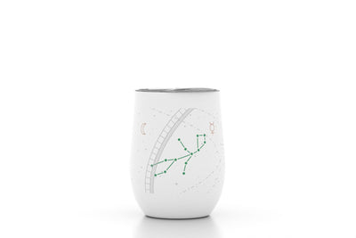 Zodiac 12 oz Insulated Wine Tumbler