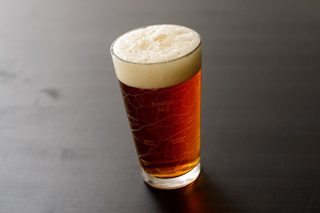 Boston 26.2 - Marathon Map Pint Glass