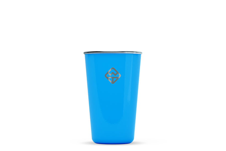 Stainless Cups - 16oz - Well Told Brand - Blue