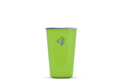 Stainless Cups - 16oz - Well Told Brand - Green