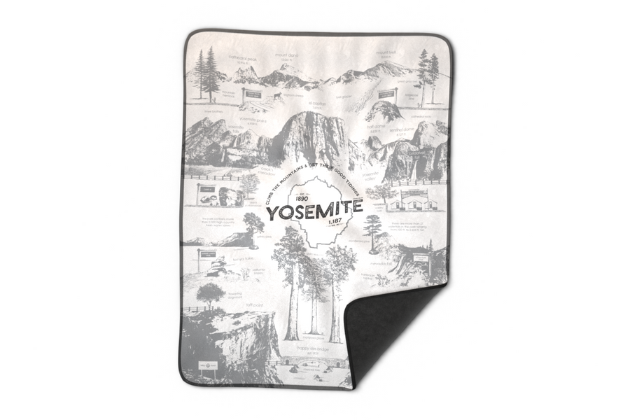 Yosemite Fleece Blanket