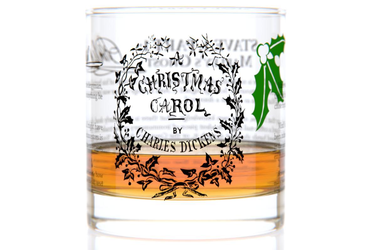 A Christmas Carol - Dickens Rocks Glass