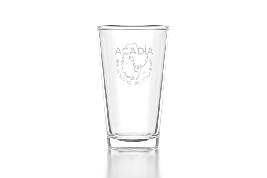 Acadia Pint Glass