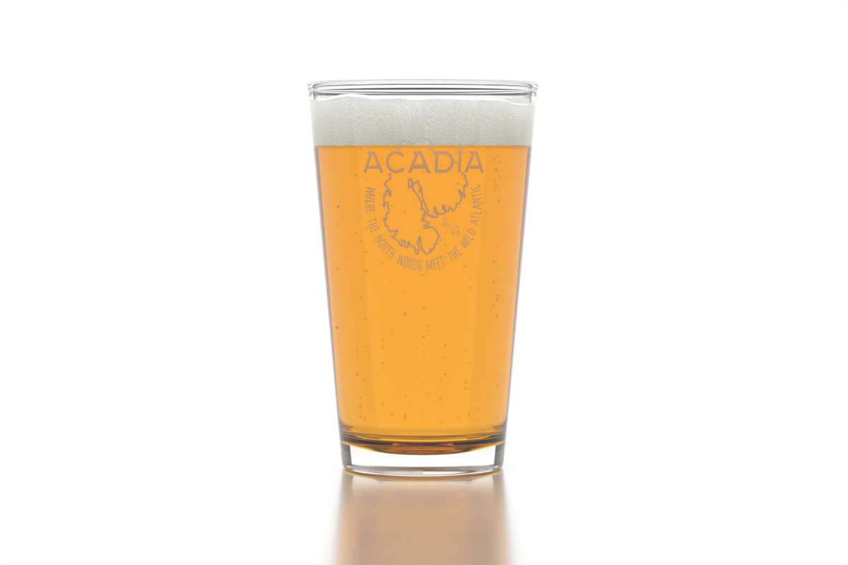 Acadia Pint Glass