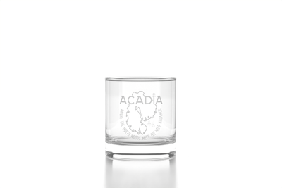 Acadia Rocks Glass