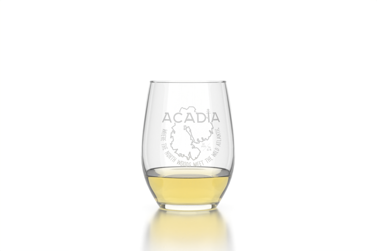 Acadia Stemless Wine Glass