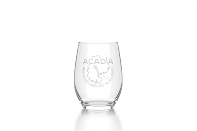 Acadia Stemless Wine Glass