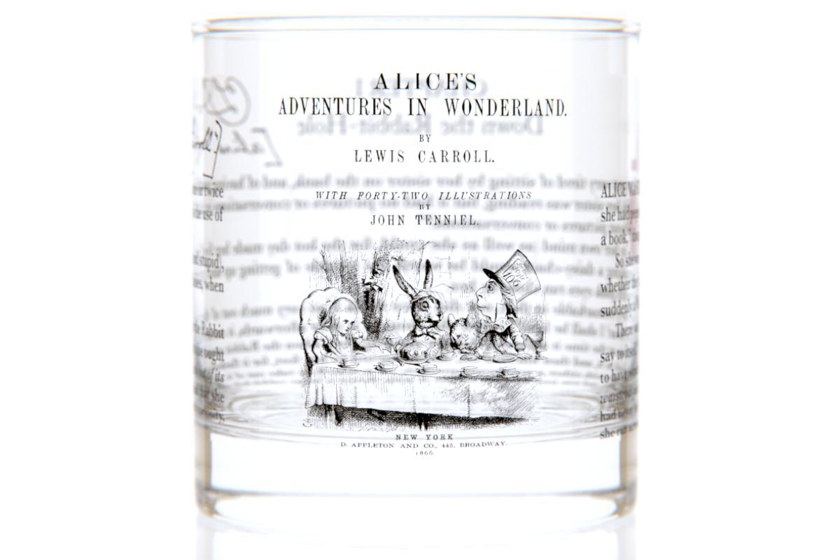 Alice's Adventures in Wonderland - Carroll Rocks Glass