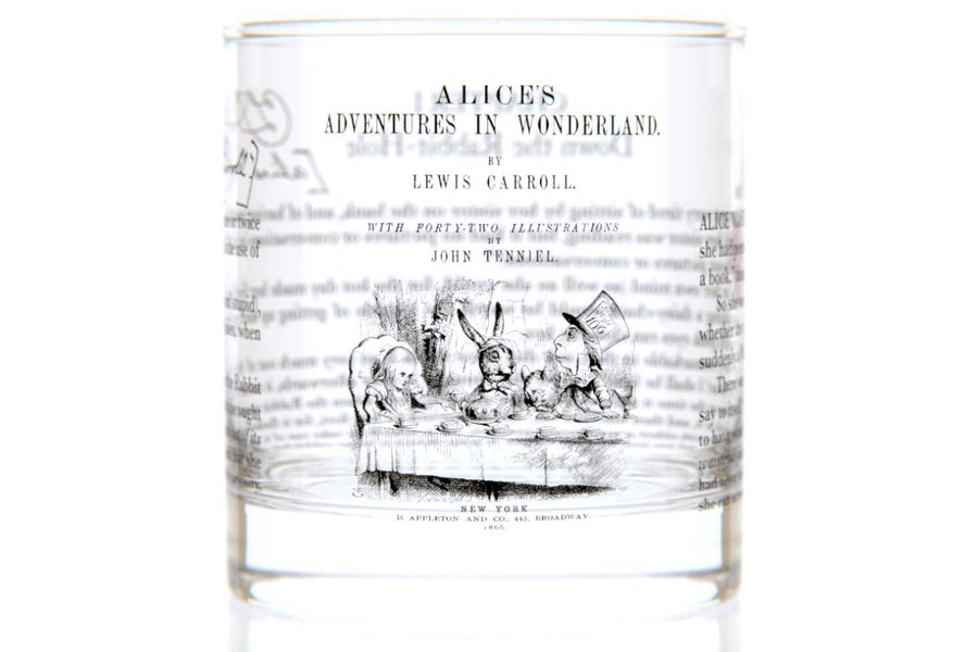 Alice's Adventures in Wonderland - Carroll Rocks Glass