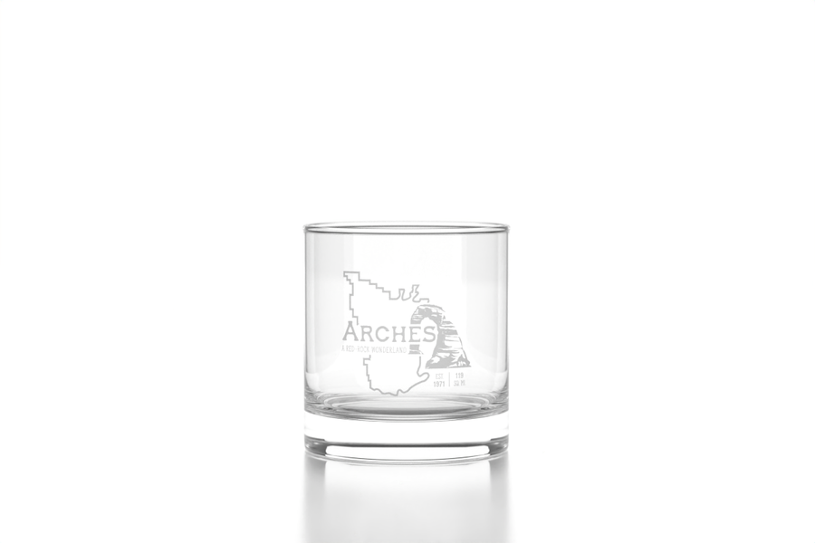 Arches Rocks Glass