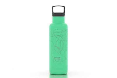 Topography Map 21 oz Insulated Hydration Bottle