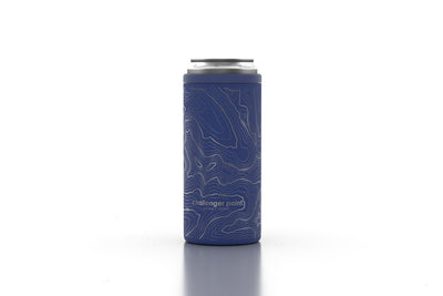 Topography Map Insulated 12 oz Slim Can Cooler