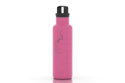 Home Town Map 21 oz Insulated Hydration Bottle