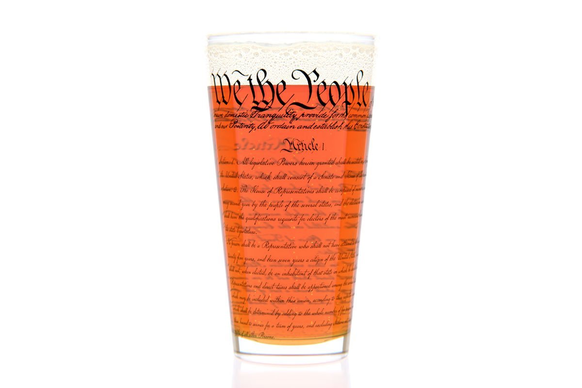 Constitution Pint Glass