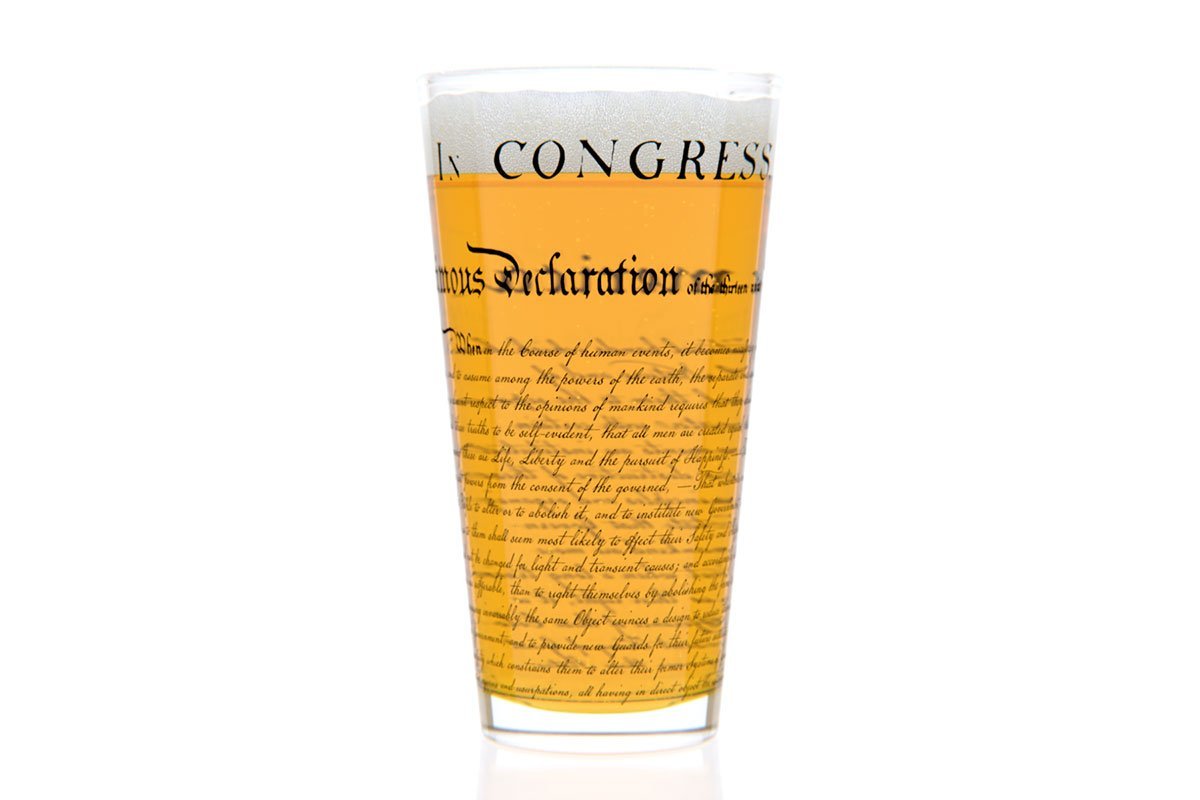 Declaration Pint Glass