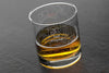 Fort Wayne IN Map Rocks Glass