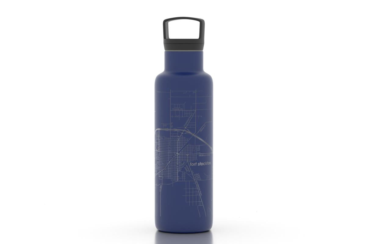 Home Town Map 21 oz Insulated Hydration Bottle