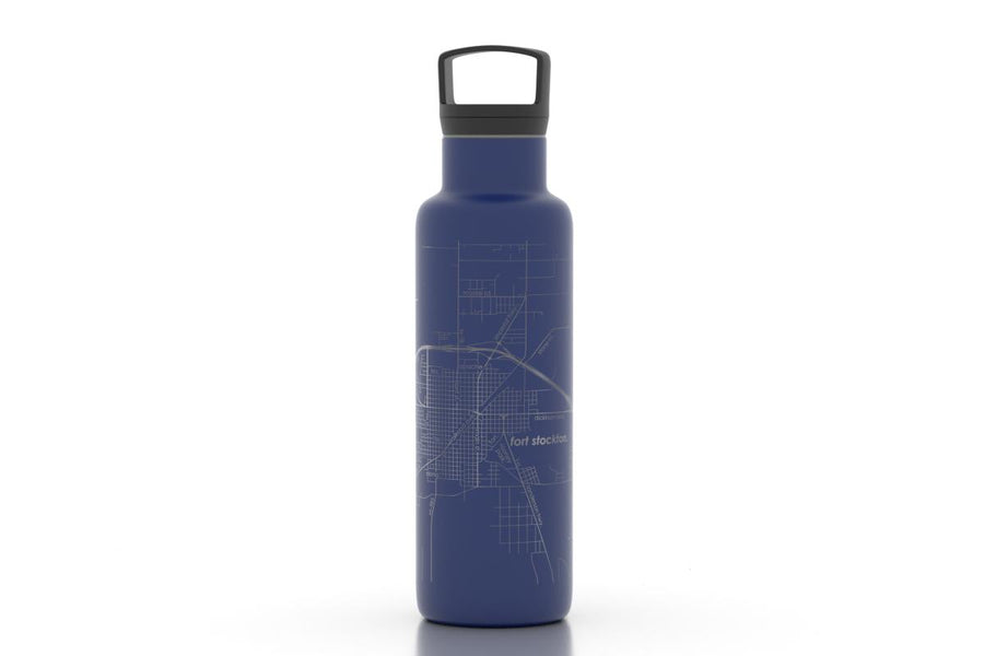 Home Town Map 21 oz Insulated Hydration Bottle