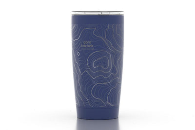 Topography Map 20 oz Insulated Tumbler