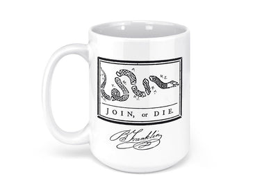 Join or Die - 15 oz Ceramic Mug